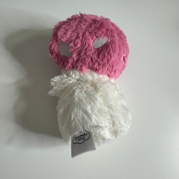 SLUMBERKINS Mushroom Mini Stuffed Animal - Picture 3 of 3